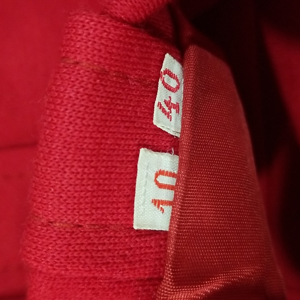 Fred Perry wool womens red blazer.  Oozing of quality.  Size 10 US fully lined - Picture 13 of 17